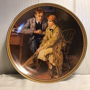 Norman Rockwell plate